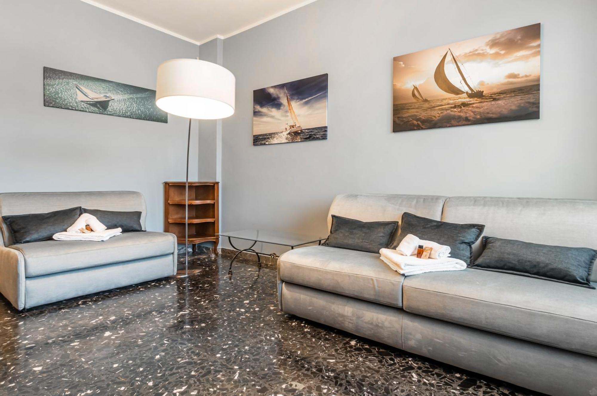 Apartament Sailing Ships Cozy Flat X5 With Balcony La Spezia Zewnętrze zdjęcie